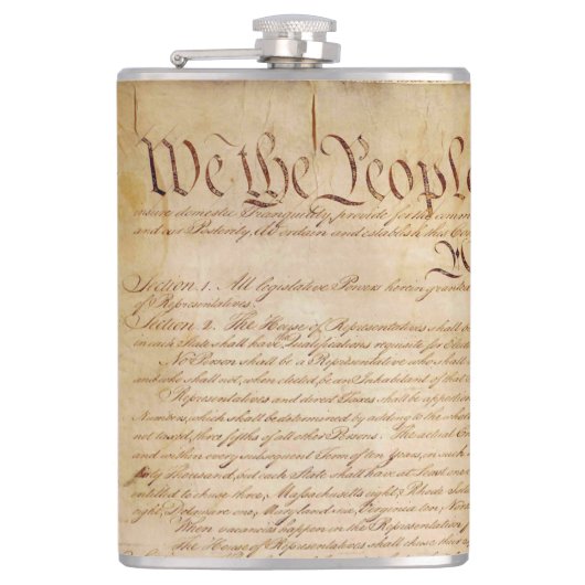 GRONDWET VAN DE VS HEUPFLES (Voorkant)