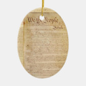 GRONDWET VAN DE VS KERAMISCH ORNAMENT (Voorkant)