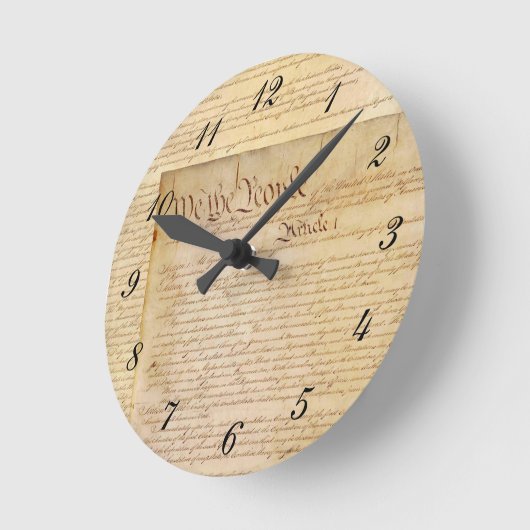 GRONDWET VAN DE VS RONDE KLOK (Hoek)