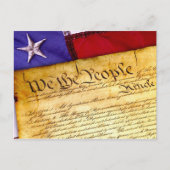Grondwet Verenigde Staten Briefkaart (Voorkant)