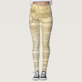 Grondwet Verenigde Staten Leggings (Voorkant)