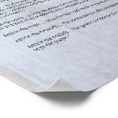 Grondwet VS Bill of Rights Geschiedenis Klaslokaal Poster (Hoek)