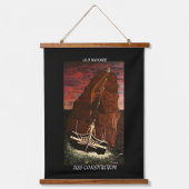 GRONDWET VS / OUDE STRIJKIJZER HANGEND WANDKLEED (Voorkant)