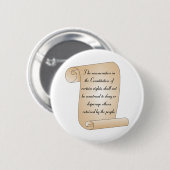 grondwettelijk amendement 9 ronde button 5,7 cm (Voorkant /achterkant)