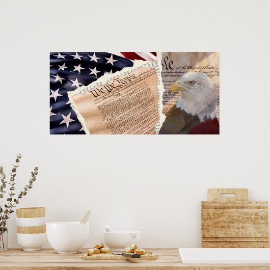 Grondwettelijk Poster (Keuken)