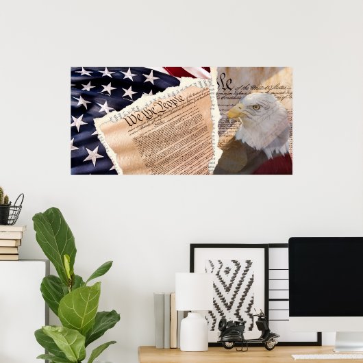 Grondwettelijk Poster (Thuiskantoor)