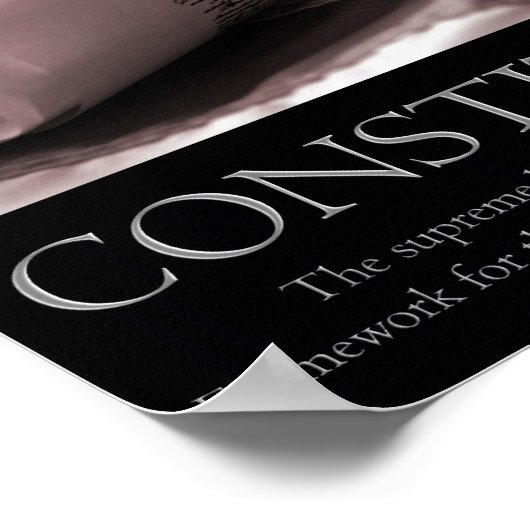 Grondwettelijk Poster (Hoek)