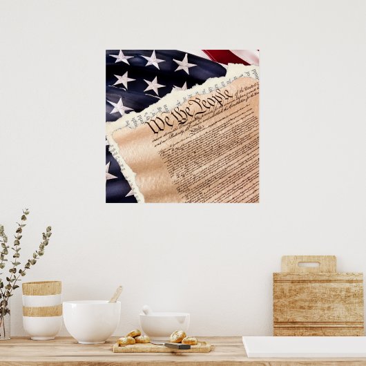 Grondwettelijk Poster (Keuken)