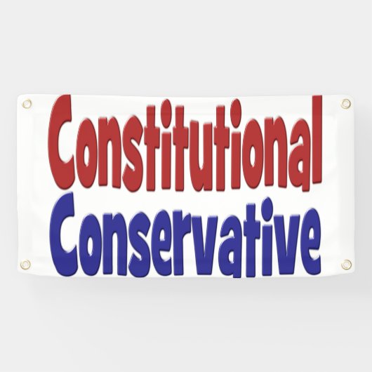 Grondwettelijke conservatieve banner (Horizontaal)