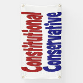 Grondwettelijke conservatieve banner (Verticaal)