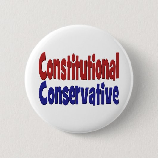 Grondwettelijke conservatieve Button (Voorkant)