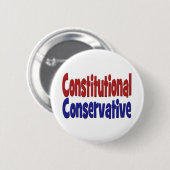 Grondwettelijke conservatieve Button (Voorkant /achterkant)