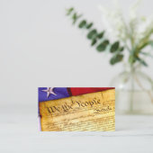 Grondwettelijke Visitekaartjes (Staand voorkant)