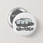 grondwolk ronde button 5,7 cm (Voorkant /achterkant)