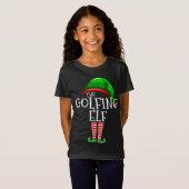 Gronfing Elf Family Matching Group kerstcadeau G T-shirt (Voorkant volledig)