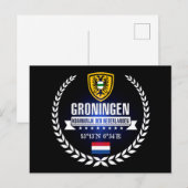 Groningen Briefkaart (Voorkant / Achterkant)