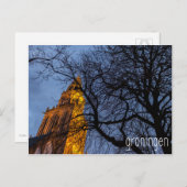 Groningen Holland Briefkaart (Voorkant / Achterkant)