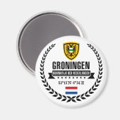 Groningen Magneet (Voorkant / Achterkant)