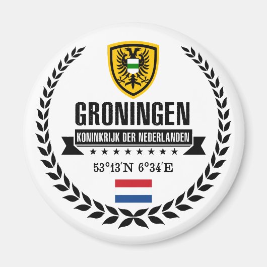 Groningen Magneet (Voorkant)