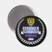Groningen Magneet (Voorkant / Achterkant)