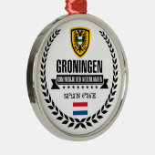 Groningen Metalen Ornament (Rechts)