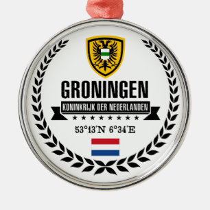 Groningen Metalen Ornament