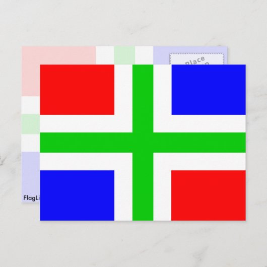 Groningen, Nederland Briefkaart (Voorkant / Achterkant)