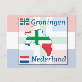 Groningen- Nederland Briefkaart
