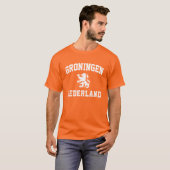 Groningen Nederland T-shirt (Voorkant volledig)