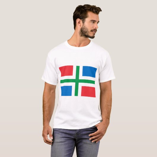 Groningen, Nederland T-shirt (Voorkant volledig)