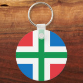 Groningen, Nederlandse vlag Sleutelhanger (Voorkant)