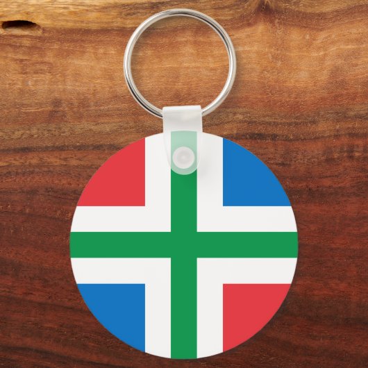 Groningen, Nederlandse vlag Sleutelhanger (Voorkant)