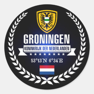 Groningen Ronde Sticker