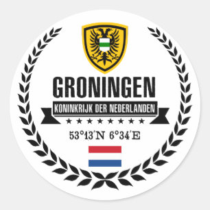 Groningen Ronde Sticker