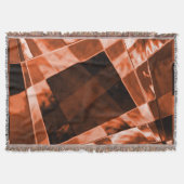 Gronkel of rechthoekige brownse koraal deken (Voorkant)