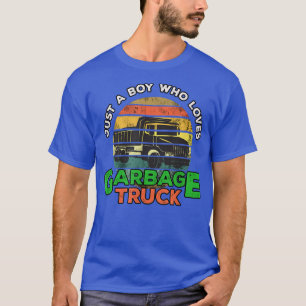 Gronkelende vuilnisjongen van de Dag van de Recycl T-shirt