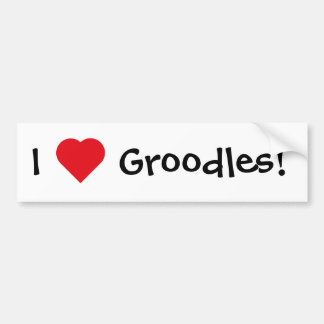 Groodles! Bumpersticker