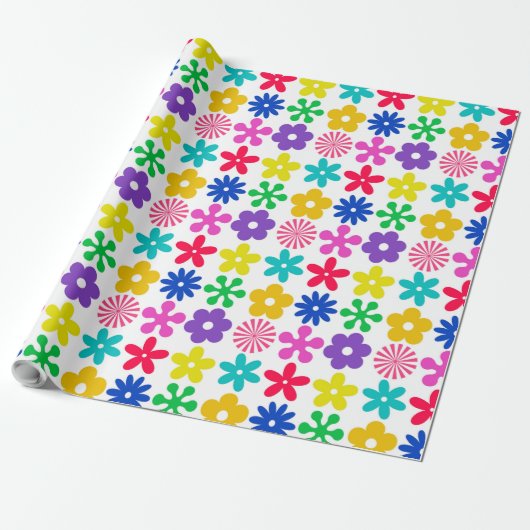 GROOIRETRO-STROMEN CADEAUPAPIER (Uitgerold)