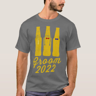 Groom 2022 Funny Groomsmen Bachelor Party T-shirt