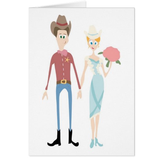 Groom als sheriff neemt zijn landnummer mee (Voorkant)