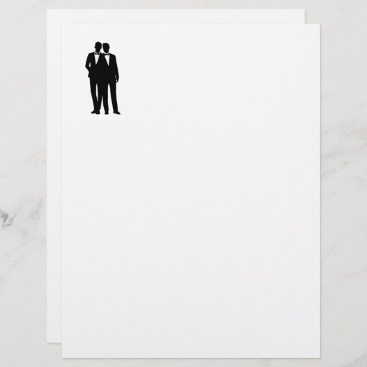 Groom and Groom Wedding (Voorkant / Achterkant)