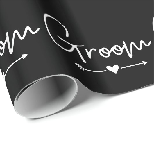 Groom bachelor cadeaupapier (Rol Hoek)