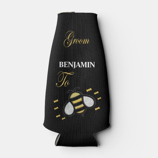 Groom Bachelor Party te zijn Personaliseren Flesjeskoeler (Voorkant)