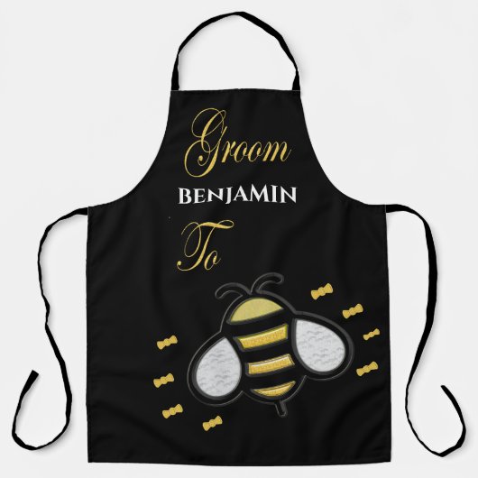 Groom Bachelor Party te zijn Personaliseren Schort (Voorkant)