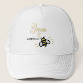 Groom Bachelor Party te zijn Personaliseren Trucker Pet (Voorkant)