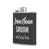 Groom Bachelor Party Wedding Favor Heupfles (Links)