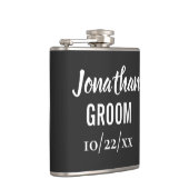Groom Bachelor Party Wedding Favor Heupfles (Rechts)