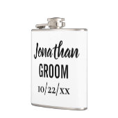 Groom Bachelor Party Wedding Favor Heupfles (Links)