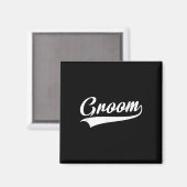 Groom - Bachelor Party - Wedding Magneet (Voorkant / Achterkant)