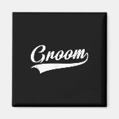 Groom - Bachelor Party - Wedding Magneet (Voorkant)